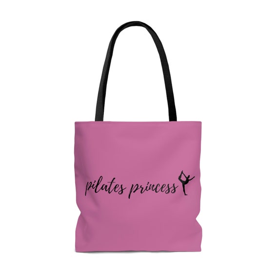 Pilates Princess Tote Bag, Gym Bag, Workout, Yoga, Gift for