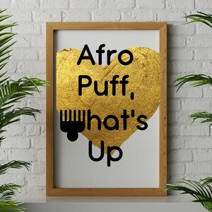 Natural Hair Styles Wall Art | Afrocentric Print Art | Minimalist Wall Art | Downloadable Print Art | Black Hair Print Art