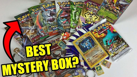 BEST Pokémon MYSTERY BOX Guaranteed Hits Rares Holos Shiny 