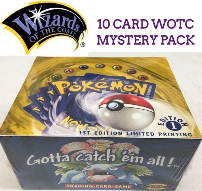 Unopened 1999 1st Edition Limited Printing Pokémon TCG Booster Box