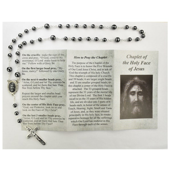 Chaplet of HOLY FACE OF Jesus Rosary CH136  Mcvan