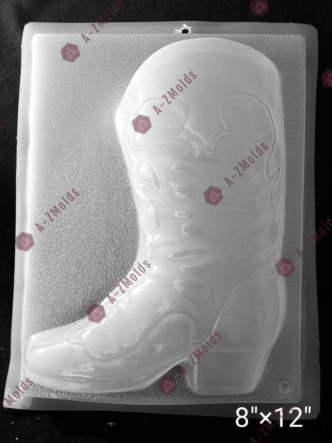 Cowboy Boot Mold Etsy