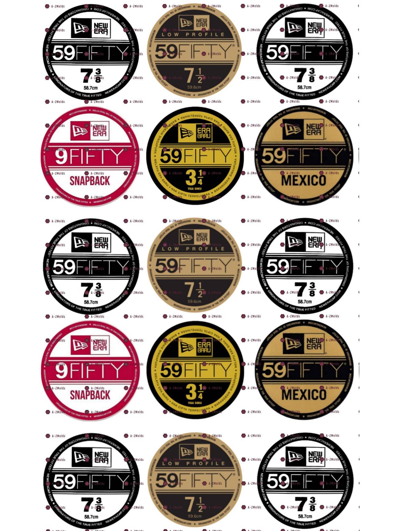 New Era 59fifty Sticker