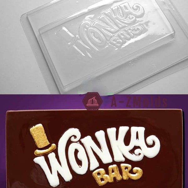 Wonka Chocolate bar mold