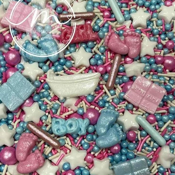 Gender Reveal Sprinkles Etsy