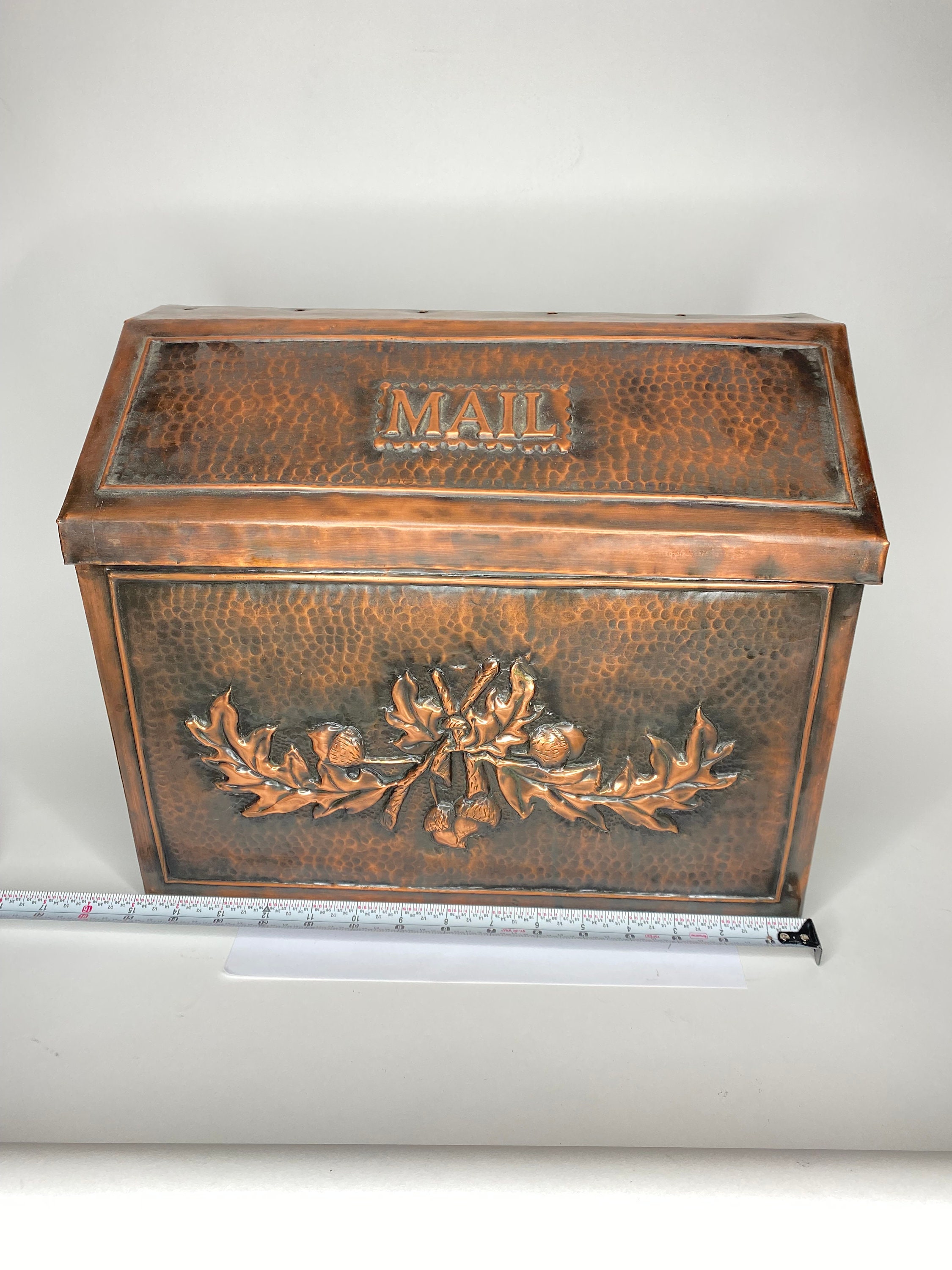 Handmade Copper Mailbox Etsy