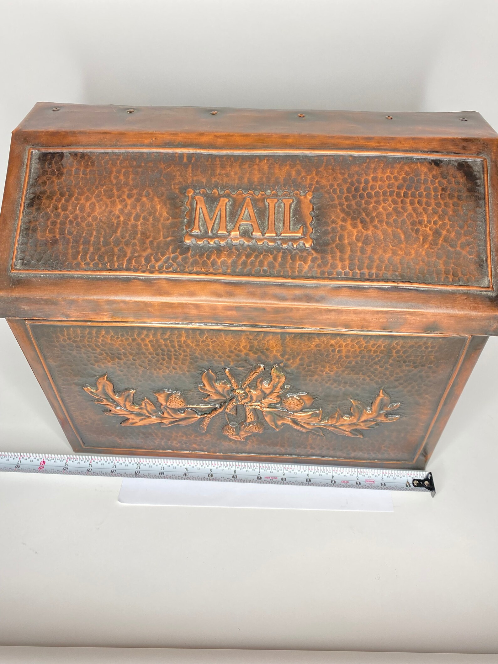 Handmade Copper Mailbox Etsy