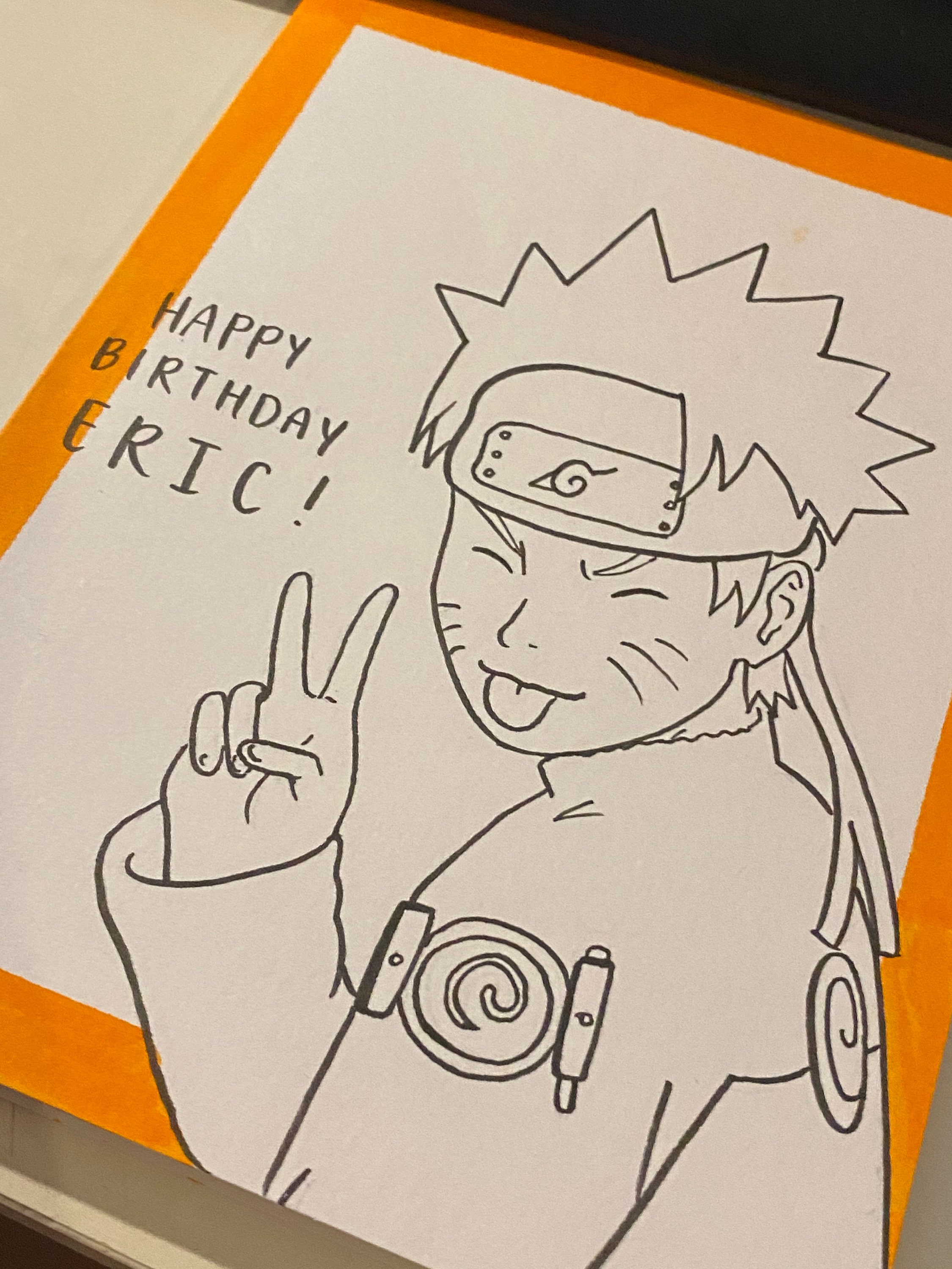 Custom Anime Greeting Cards - Etsy Custom Anime Greeting Cards - Etsy