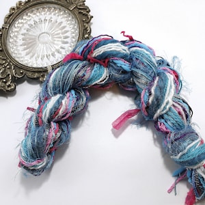 Mixed threads,Turquoise green threads,Selection of embroidery threads,Hand dyed threads,Silk threads,threads