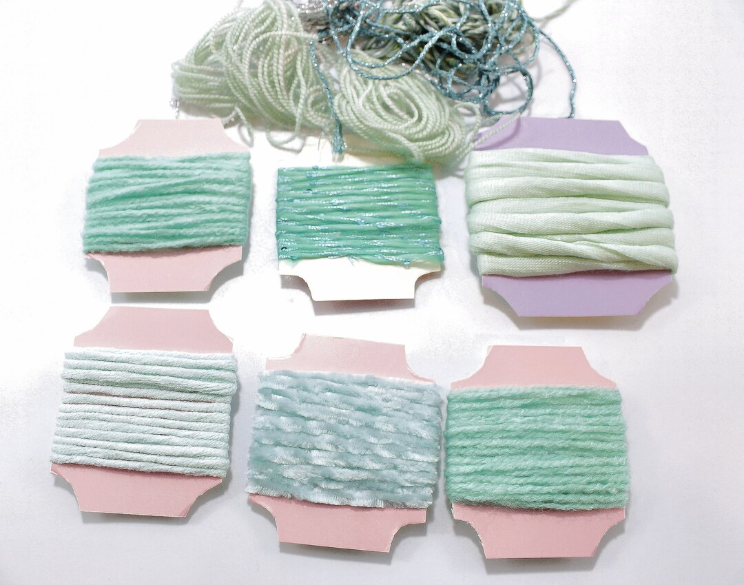 Woolen Thread, Selection of Threads, Wool Wadding, Darning, Mending, - Etsy