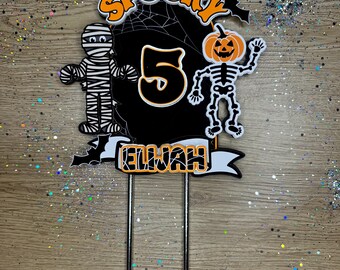 spooky cake topper , Halloween cake , Halloween party , Halloween birthday , Halloween cake topper , spooky birthday , Halloween