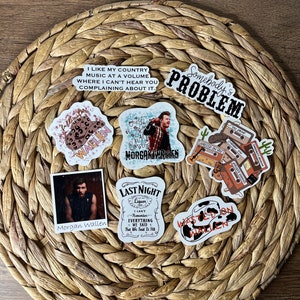 Morgan sticker pack , wall..en ,  wallen stickers , country music stickers , country music , wall..en birthday