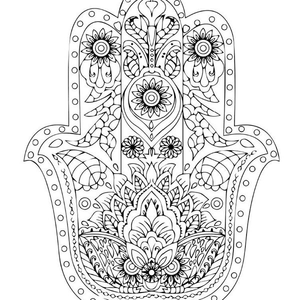 Black Background Adult Coloring Pages - Etsy
