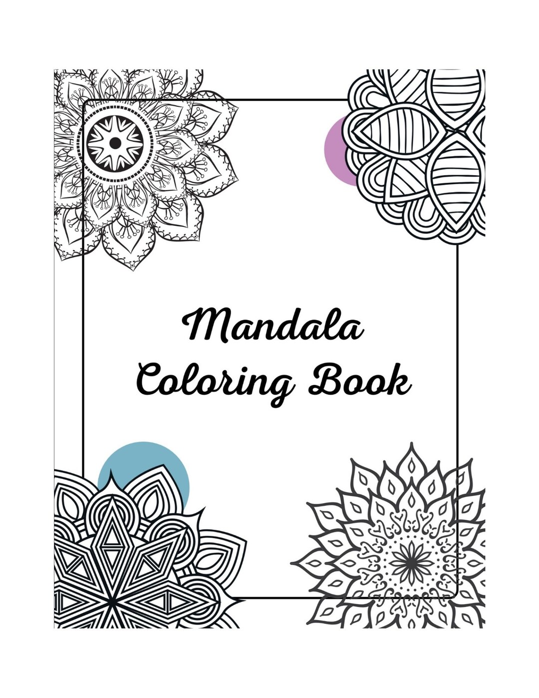 13 Mandala Coloring Book Pages - Etsy