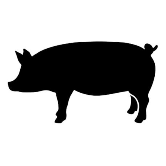 Annie sloan pig stencil 14x10 pig stencil farm | Etsy