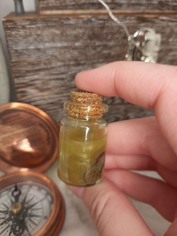 Mini Shaker Bottle Steampunk 