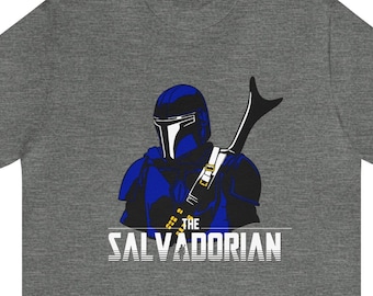 El Salvadorian, The Salvadorian T-shirt Unisex Jersey Short Sleeve Tee
