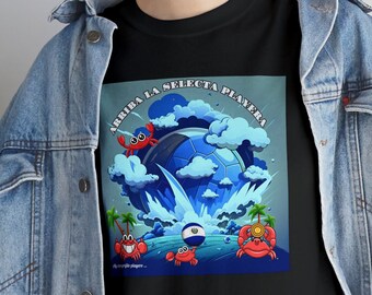 Cangrejitos Playeros, La Selecta de Playa ES Unisex Heavy Cotton Tee