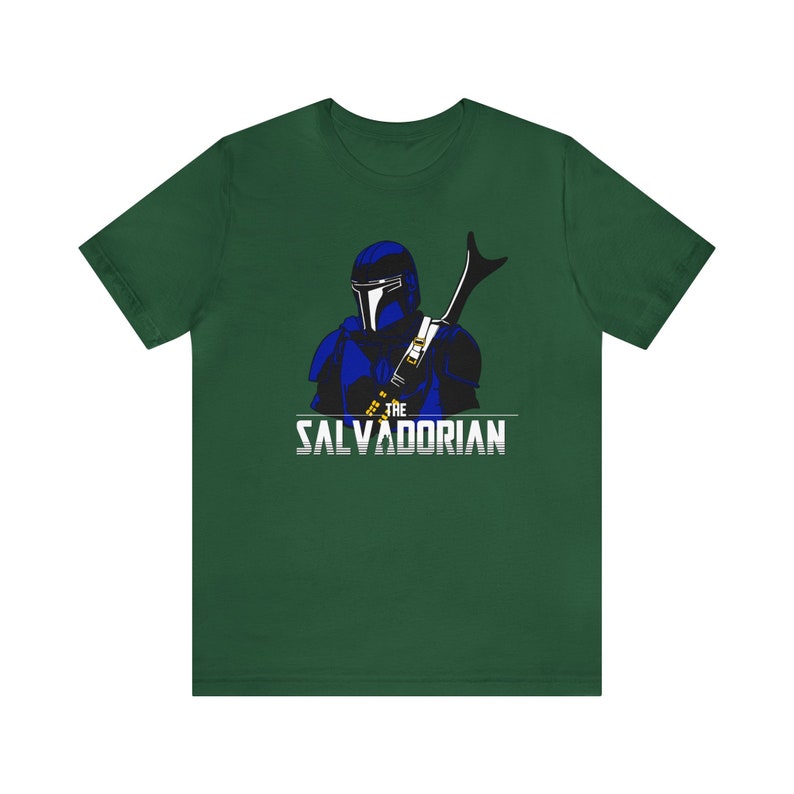 El Salvadorian, The Salvadorian T-shirt Unisex Jersey Short Sleeve Tee Evergreen