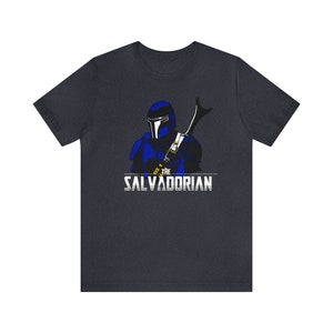 El Salvadorian, The Salvadorian T-shirt Unisex Jersey Short Sleeve Tee image 7