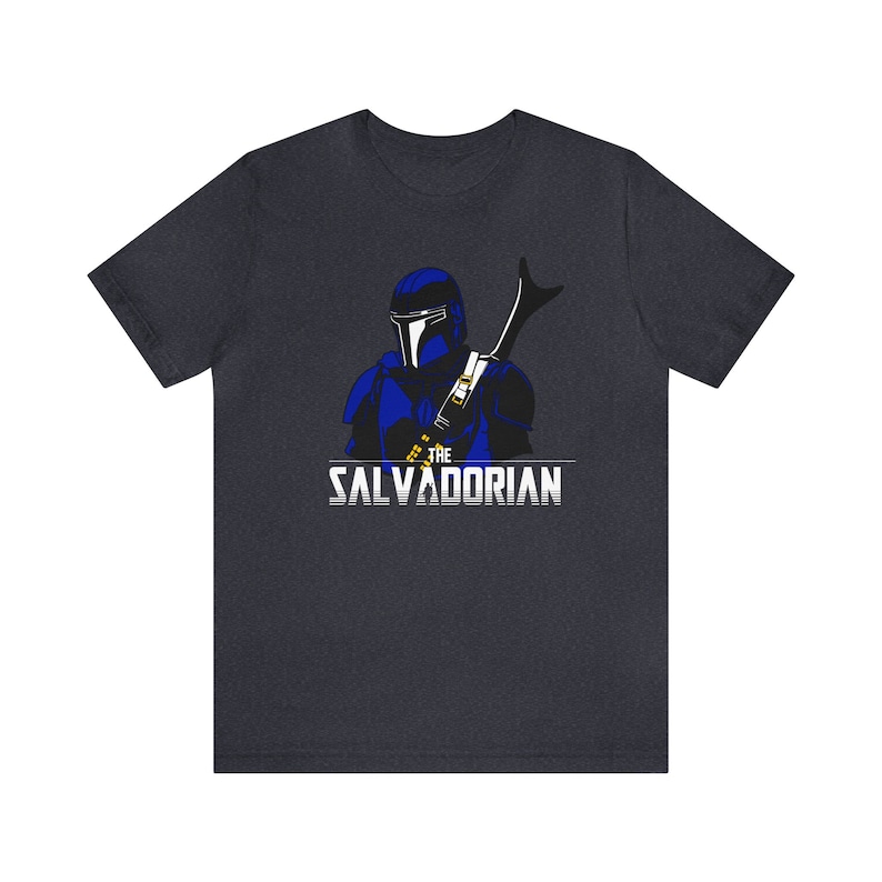El Salvadorian, The Salvadorian T-shirt Unisex Jersey Short Sleeve Tee image 7