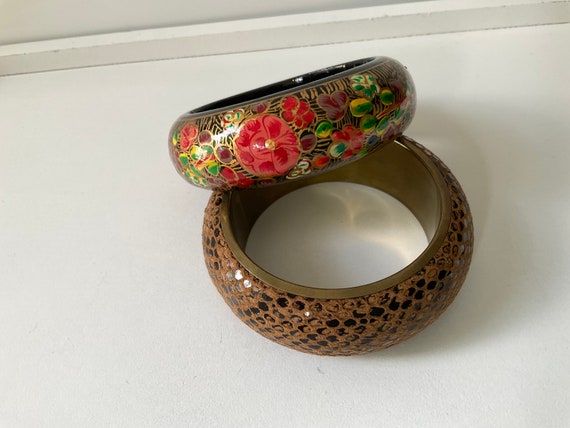 Stacking bangles matched collection of statement … - image 9