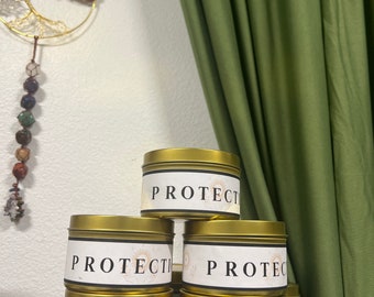 Bougie rituelle de protection