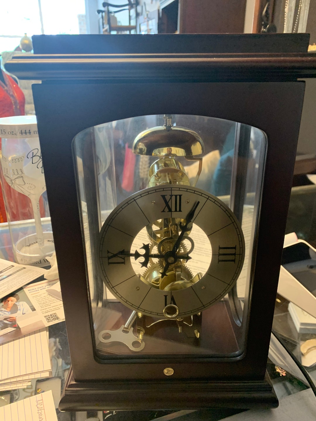 Winchester Mantle Clock Etsy