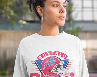 red buffalo bills sweatshirt