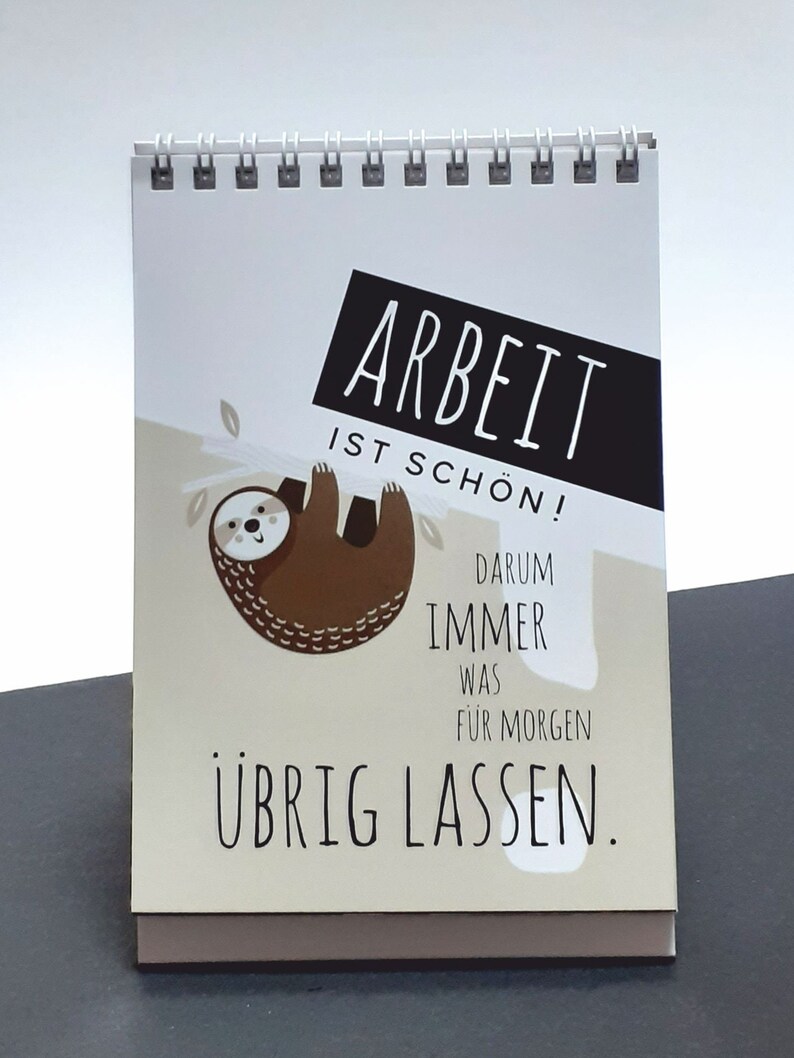 Bürokalender mit Sprüchen, Geschenkideen für Kolleginnen und 