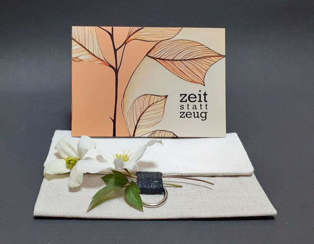 Set Voucher Booklet BOHO Bag / Voucher Envelope Made of Etsy