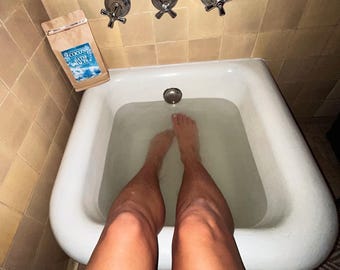 Sales de baño de magnesio de Coco