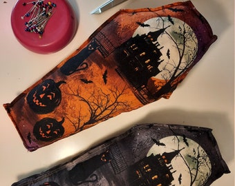 Halloween Coffin Pillow