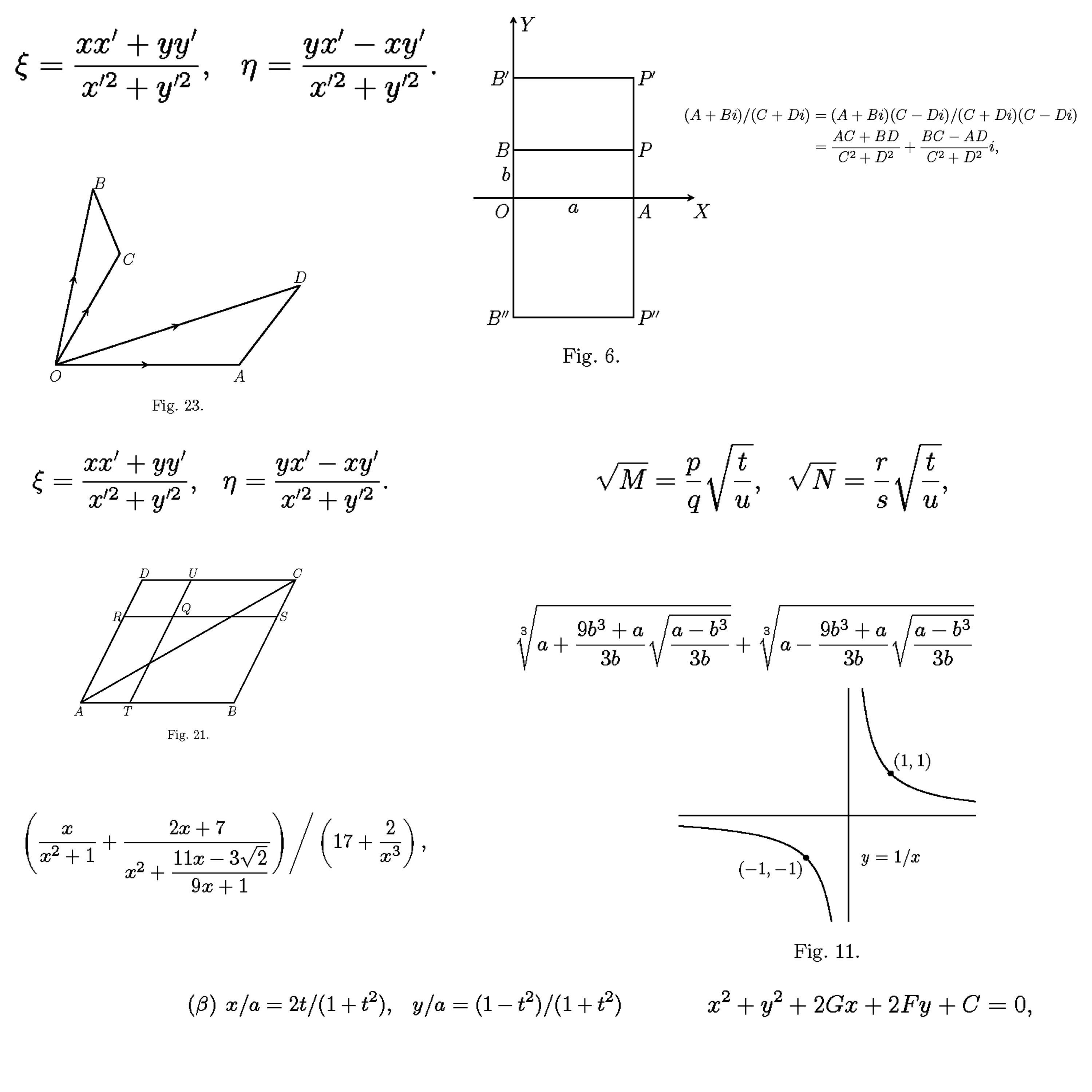 40 Math Equation and Diagram Stamps for Procreate and iPad Digital
