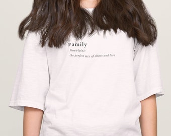 Family Definition T-shirt ,meaning shirt ,mother shirt ,custom shirts