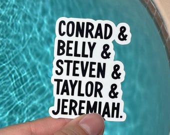 The Summer I Turned Pretty Character Sticker