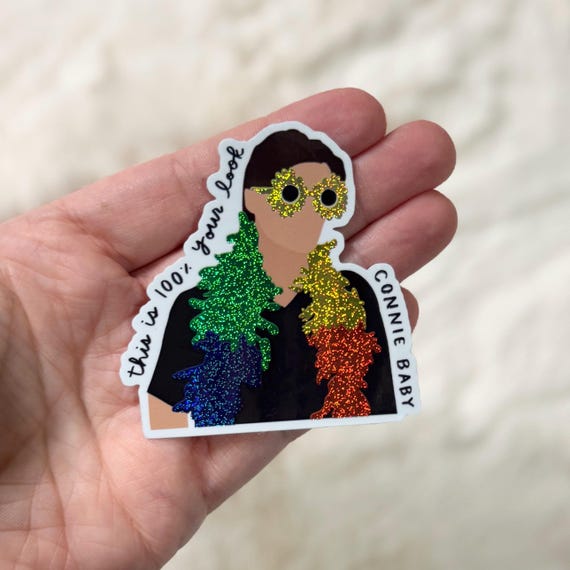 Connie Baby The Summer I Turned Pretty Glitter Sticker