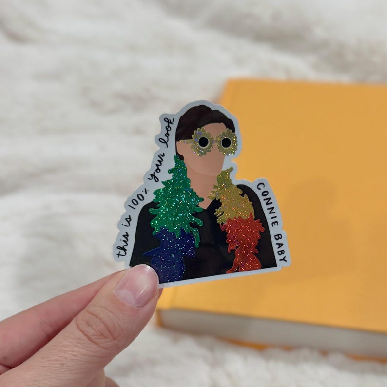 Connie Baby The Summer I Turned Pretty Glitter Sticker zdjęcie 4