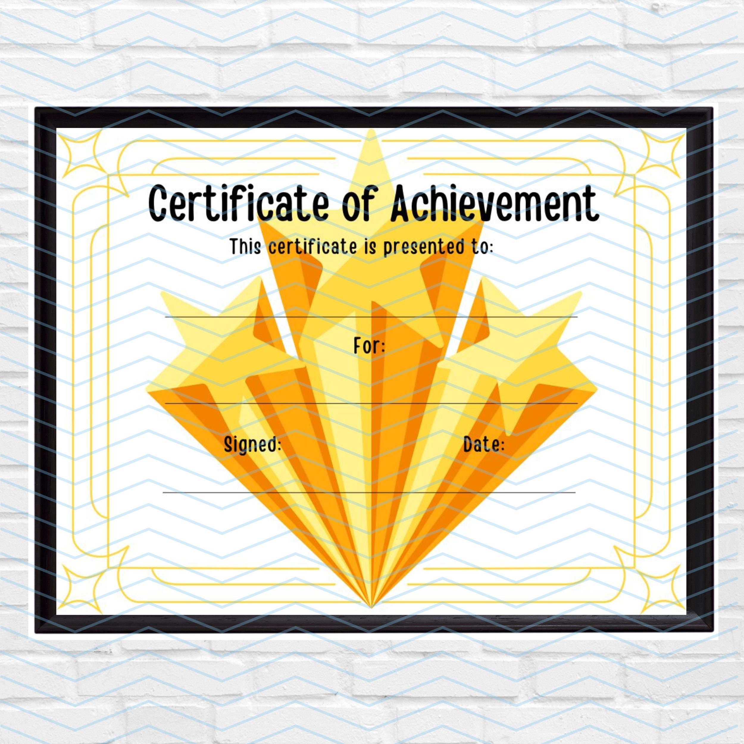 VBS Certificate of Completion for Vacation Bible School Participation Awards for Children Church ...