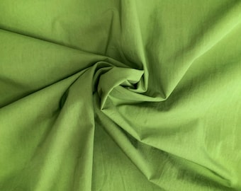 grüne Baumwollpopeline, Fibre Mood Ausgabe 22, Model Carry, Baumwolle, Cotton, stone washed, gekämmte Baumwolle