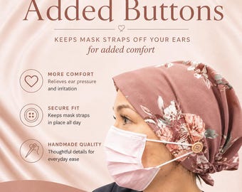Added Buttons for All-Day Mask Comfort