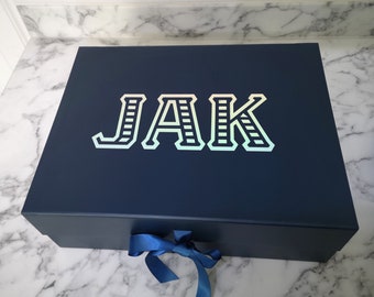 Personalised Happy Birthday Box, Special Birthday box, Happy 18th, Happy 21st Birthday, Gift Box, Personalised Gift Box