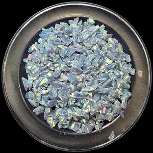 Crushed Synthetic Opal Ring Bubble Gum