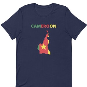 CAMEROON T-shirt,Cameroon Gift,Cameroon Flag Map,Cameroon Gifts,Cameroon Birthday,African Heritage,Cameroon Holiday,Cameroon Vacation,