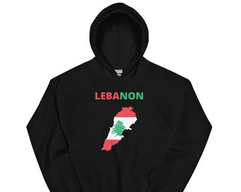 LEBANON Hoodie,Lebanon Gift,Lebanon Gifts,Lebanon Flag Map,Lebanon Birthday,Lebanon Holiday,Lebanon Roots,Lebanon Clothing,Lebanese Gift