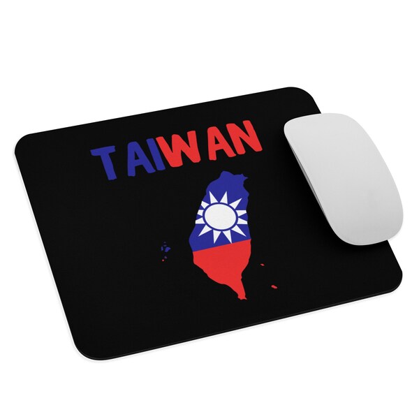 TAIWAN Mousepad,Taiwan Gift,Taiwan Gifts,Taiwan Flag Map,Taiwanese Birthday,Taiwanese Heritage,Taiwan Holiday,Taiwan Woman,Taiwan Man,Taiwan