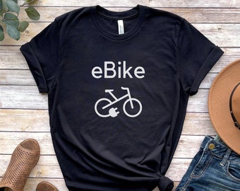 Ebike T-shirt: Funny Electric Bike Cycling Gift