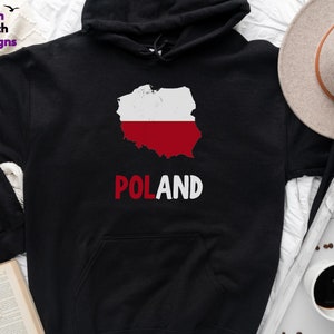 POLSKA RED HOODIE- ADULTS – Polish Vibes