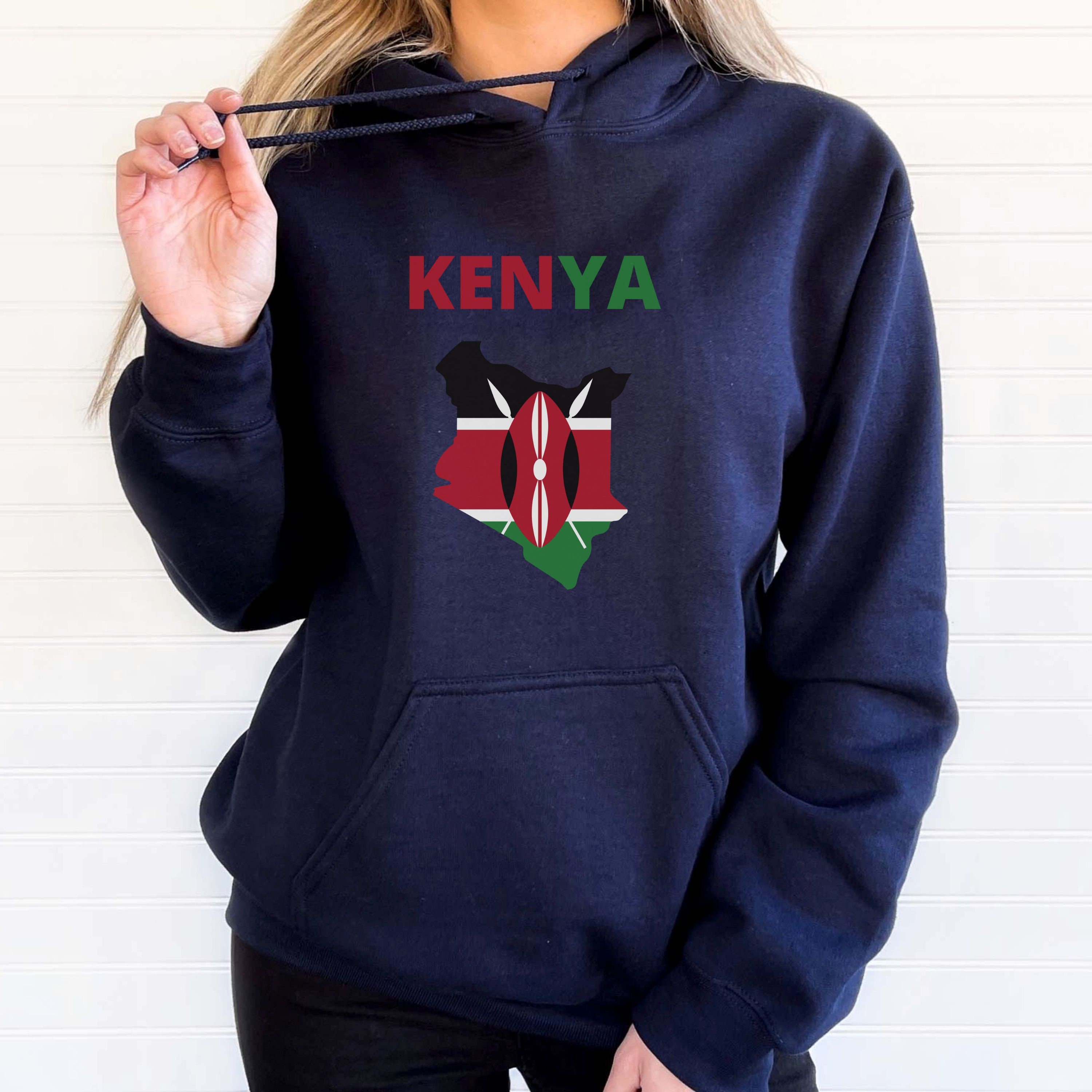 Sudadera Con Capucha Y Cremallera Con Estampado 3D De La Bandera De Kenia Para Hombre Ropa Con Emblema Nacional De Kenia Chandal Diario Ropa De Calle Para Ninos Camisetas Para Ninos
