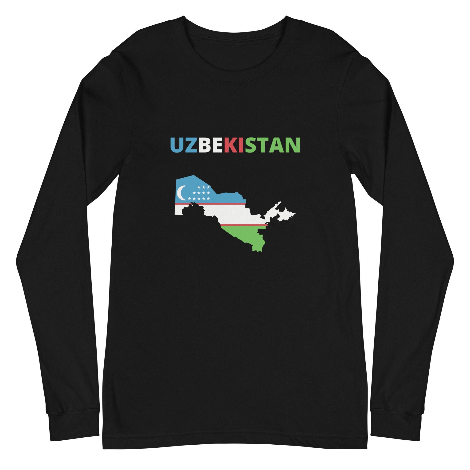 Kleding Unisex kinderkleding Sweaters 2 Oezbekistan vlag T-shirt voor kinderen 8-10 jaar & 6 jaar 